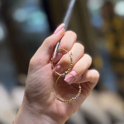 گوشواره  ورساچ حلقه‌ای