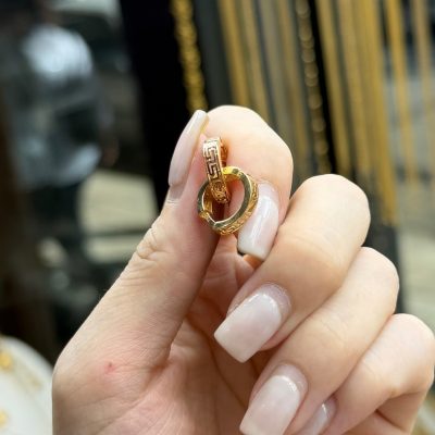 گوشواره ورساچ حلقه